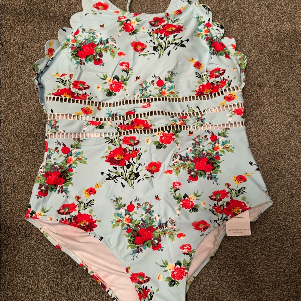 Floral One-Piece Swimsuit